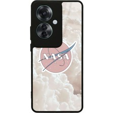 S-Case Oppo Reno 11F 5g Cloud Nasa Tasarımlı Glossy Telefon Kılıfı
