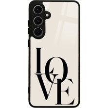 S-Case Samsung S24 Fe Love Tasarımlı Glossy Telefon Kılıfı