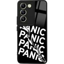 S-Case Vivo V30 Lite Panic Tasarımlı Glossy Telefon Kılıfı