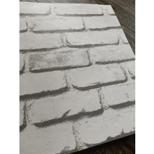 Kms Home 3 Boyutlu Hava Alabilen Silinebilir Kabartmalı Taş Desen Duvar Kağıdı 5 M²