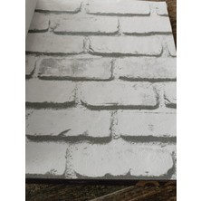 Kms Home 3 Boyutlu Hava Alabilen Silinebilir Kabartmalı Taş Desen Duvar Kağıdı 5 M²