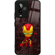 S-Case Gm 24 Pro Iron Man Tasarımlı Glossy Telefon Kılıfı