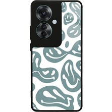 S-Case Oppo Reno 11F 5g Triptrance Face Tasarımlı Glossy Telefon Kılıfı