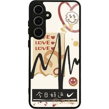 S-Case Samsung S24 Fe Lovesa Tasarımlı Glossy Telefon Kılıfı