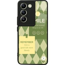 S-Case Vivo V30 Lite Remember Tasarımlı Glossy Telefon Kılıfı