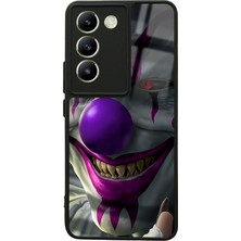 S-Case Vivo V30 Lite Joker Tasarımlı Glossy Telefon Kılıfı