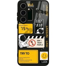 S-Case Samsung S24 Fe Try To Tasarımlı Glossy Telefon Kılıfı