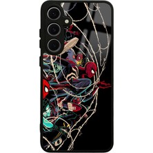 S-Case Samsung S24 Fe Spider Earth Tasarımlı Glossy Telefon Kılıfı