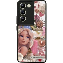 S-Case Vivo V30 Lite Barbie Tasarımlı Glossy Telefon Kılıfı
