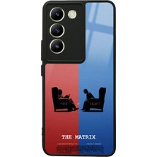 S-Case Vivo V30 Lite The Matrix Tasarımlı Glossy Telefon Kılıfı