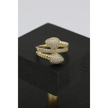 Xuping Jewelry Yılan Zirkon Model Yüzük