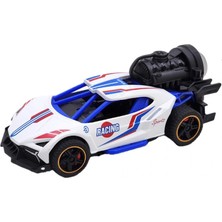 Çek Bırak Işıklı Duman Atan Araba Metal Diecast Racing Oyuncak Araba