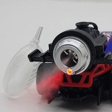 Çek Bırak Işıklı Duman Atan Araba Metal Diecast Racing Oyuncak Araba