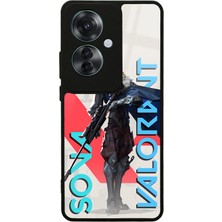 S-Case Oppo Reno 11F 5g Valorant Sova Tasarımlı Glossy Telefon Kılıfı