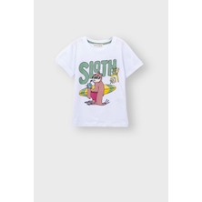 Zuzunga Cute Sloth Baskılı Çocuk Alt-Üst Takım (T-Shirt-Şort)