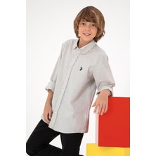 U.S. Polo Assn. Erkek Çocuk Bej Gömlek Basic 50297386-VR011