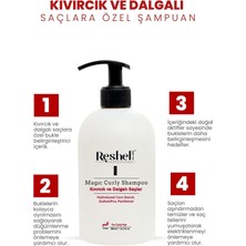 Reshell Kıvırcık Saçlar Için Bukle Belirginleştirici Şampuan 500 ml