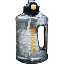 Shotay Carboy Su Matarası Tritan Siyah 1500ML