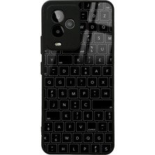S-Case Gm 24 Pro Keyboard Tasarımlı Glossy Telefon Kılıfı