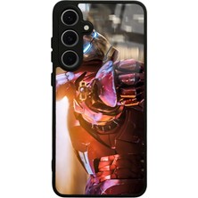 S-Case Samsung S24 Fe Iron Man Tasarımlı Glossy Telefon Kılıfı