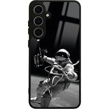 S-Case Samsung S24 Fe Space Tasarımlı Glossy Telefon Kılıfı