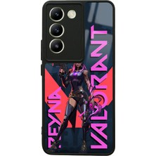 S-Case Vivo V30 Lite Valorant Reyna Tasarımlı Glossy Telefon Kılıfı