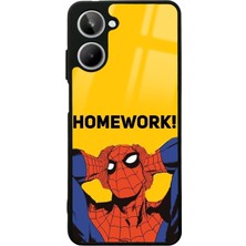 S-Case Oppo Realme 10 Homework Tasarımlı Glossy Telefon Kılıfı