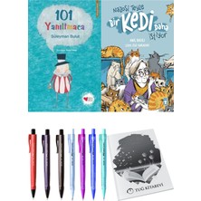 Nazoşi Teyze Bir Kedi Daha İstiyor ve 101 Yanıltmaca 2'li Set - Kalem