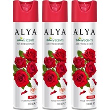Nature's Scents Rose Gül  Su Bazlı Oda Kokusu ml x3 Adet