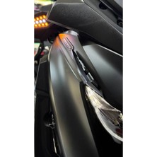 Motobros Universal Motosiklet Spoiler Siyah Tüm Motorlara Uygun Motosiklet Aksesuarı