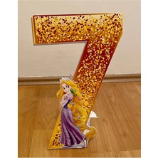 Okart Tasarım Rapunzel “7” Masaüstü Ayaklı Pano