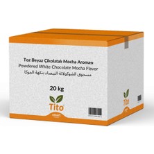 Toz Beyaz Çikolatalı Mocha Aroması 20 kg