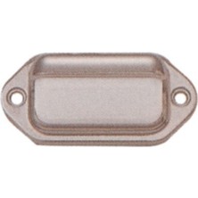 DM Basamak Lambası 6 LED 12V Mavi Kromaj Kapaklı