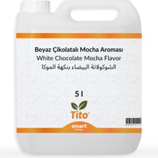 Beyaz Çikolatalı Mocha Aroması 5 lt
