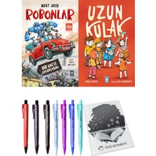 Uzun Kulak ve Robonlar Bir Kaçış Operasyonu 2'li Set - Kalem