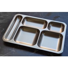 Göksan Mutfak Çelik Paslanmaz Tabldot Tabak