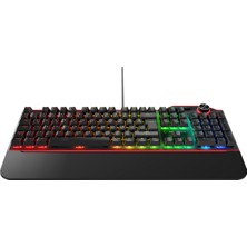 Rampage Hydra R6 Full Color RGB LED Gaming Pro Blue Switch Aluminyum Kaplama Multimedia Mekanik Klavye