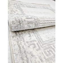 Merinos Petra 69138-096 Gri Beyaz Yolluk Halı