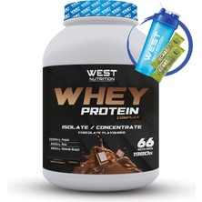 West Nutrition Whey Protein Tozu Complex Izole & Konsantre 66 Servis 1980 Gr