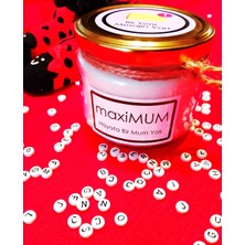 Maximum Gizli Mesajlı Mum Doğal Soya Wax El Yapımı