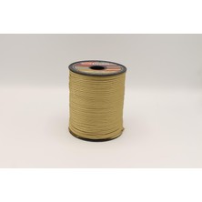 Biyelli Saten Ipli Biye Koyu Bej 13MM