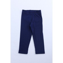 Zuzunga Kız Çocuk Lacivert Fitilli Tayt