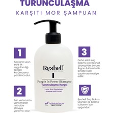 Reshell Turunculaşma Karşıtı Mor Şampuan 500 ml