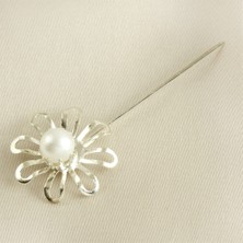 Feryal Inci Çiçek Eşarp Iğnesi