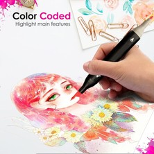 Polin Touch Marker Art Çantalı Çift Uçlu Boya Kalem Seti 120 Renk