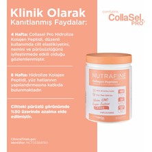 Nutrafine Collagen Premium Doğal %100 Çifte Hidrolize Kolajen Peptitler Toz Gıda Takviyesi 300 gr