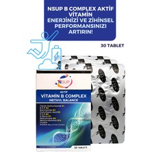 Nsup Vitamin B Complex 30 Tablet