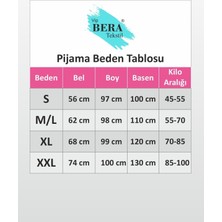 Vip Bera Tekstil Ayıcık Desenli Içi Kürklü Yumuşacık Kışlık Pijama Altı