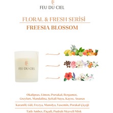 Feu du Ciel Premium Freesia Blossom Mandalina Portakal Limon Kokulu Mum 150 gr