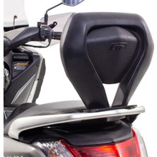 GP Kompozit Yamaha NMAX 125 / 155 2015-2024 Uyumlu Spor Sissy Bar Siyah